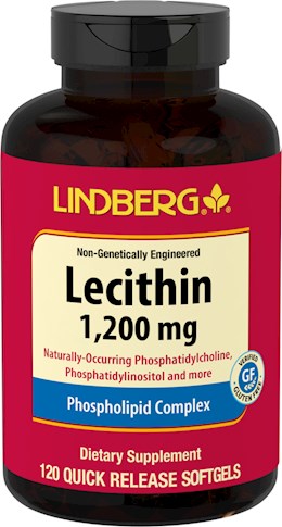 21030 LN Lecithin - NON GMO 1200 mg 120 SG (LN821)