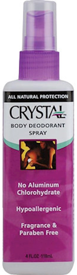 39239 Crystal Crystal Body Deodorant Spray 4 OZ