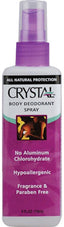 39239 Crystal Crystal Body Deodorant Spray 4 OZ