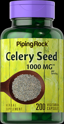 15782 PIP Celery Seed 500 mg 200 Vegetarian Caps