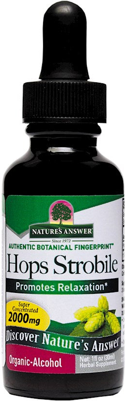 40369 Nat Answer Hops Strobile Liquid Extract 1 fl oz
