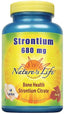 41626 Narure's Life Strontium Citrate 340 mg 60 Tablets