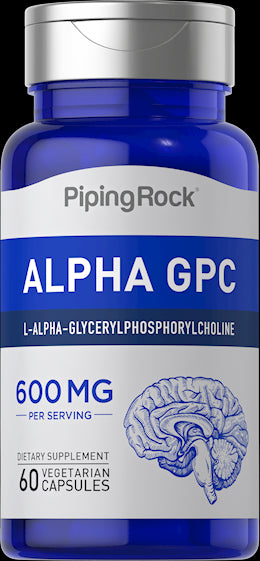 39431 PIP Alpha GPC 300 mg Vegetarian Capsules 60