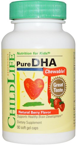 40784 Child Life Children's Pure DHA chew Nat Berry 90 s