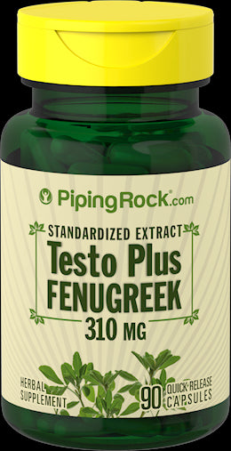 3530 PIP TestoPlus Fenugreek 310 mg Capsules 90