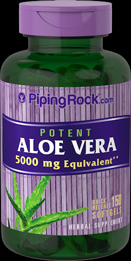 2881 PIP Aloe Vera 5000 mg  Softgels 150