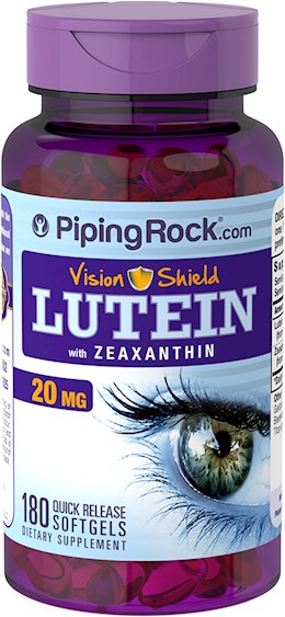 502 PIP Lutein 20 mg + Zeaxa Softgels 180
