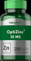 18001 PIP OptiZinc 30 mg 200 Capsules
