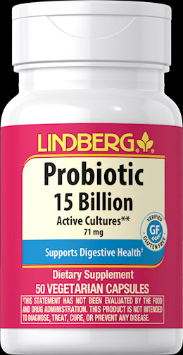 43406 Probiotic 15 Billion 50 Capsules (LN16170)