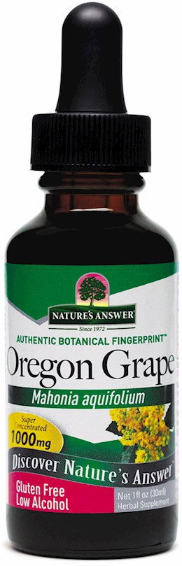 39309 Nat Answer Oregon Grape Root Liquid Extract 1 OZ