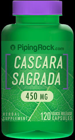3041 PIP Cascara Sagrada 450 mg Capsules 120