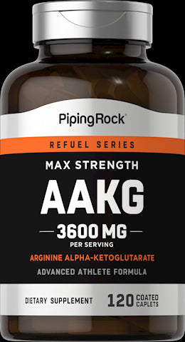 3743 PIP Max Strength AAKG  3600 mg 120 Coated Caplets