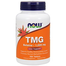 41225 Now Foods TMG 1000 mg 100 Tablets