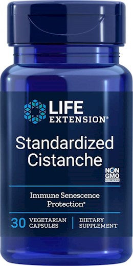 41218 Life Ext Standardized Cistanche 30 Vegetarian Caps