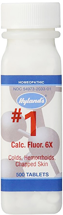 40996 Hylands Calcarea Fluorica 6 X Cell Salts #1, Colds