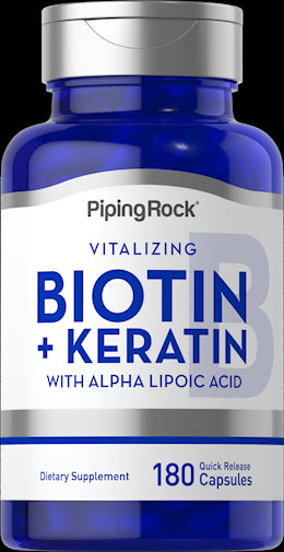 11683 PIP Biotin 5000 mcg Plus Keratin  180 Capsul