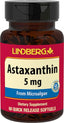 22050 LN Astaxanthin 5 mg  (AstaReal) 60 SG (LN250)