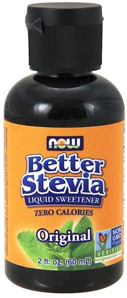 39490 Now Better Stevia Original Liquid Extract 2 oz