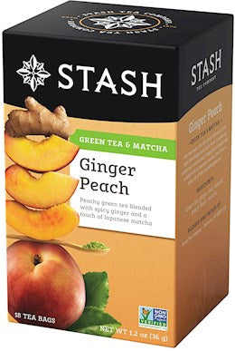 40689 Stash Ginger Peach with Matcha Tea 18 Bags