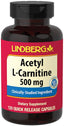 21890 LN Acetyl L-Carnitine 500 mg 120 Caps (LN3843)
