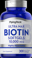16922 PIP  Biotin 10000 mcg 300 Softgels