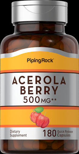 6833 PIP Acerola 500 mg 180 Capsules