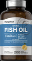 10943 PIP Mini Omega-3 Fish Oil 415mg  Lem 1300mg 200SG