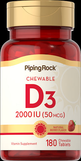14372 PIP Vit D 2000 IU Chewable 180 tabs