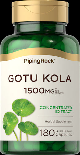 3321 PIP Gotu Kola 1500 mg Capsules 180