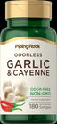 7402 PIP Garlic & Cayenne Softgels 180