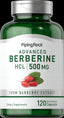2435 PIP Berberine HCL 500 mg Capsules 120