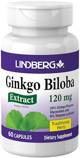 23050 LN Ginkgo Biloba Extract 120 mg  60 Caps (LN2730)