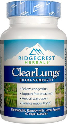 39127 Ridgecrest Clear Lungs Extra Strength Capsules 60