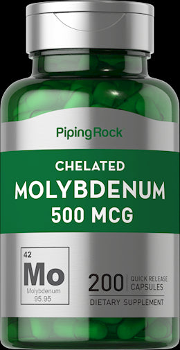 5772 PIP  Molybdenum 500 mcg 200 Capsules