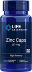 41620 Life Ext Zinc Caps 50 mg  OptiZinc 90 Capsules