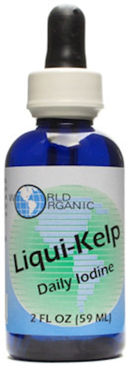 39745 World Org Liquid Kelp Daily Iodine