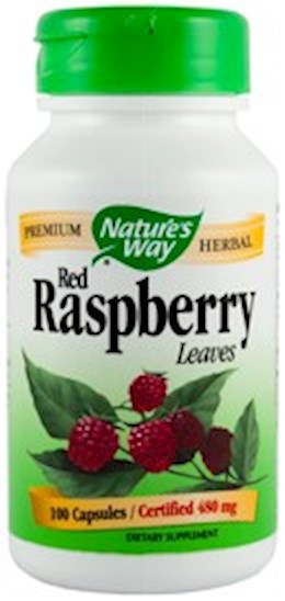 39313 Nature Way Red Raspberry Leaves 450 mg Caps 100